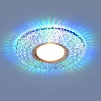 Светильник Электростандарт 2220 MR16 CL прозрачный подсветка мульти