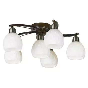 Светильник потолочный из дерева Lussole LSP-0045