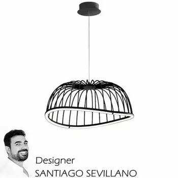 Светильник Mantra 6684 PENDANT LAMP MEDIUM BLACK 30W