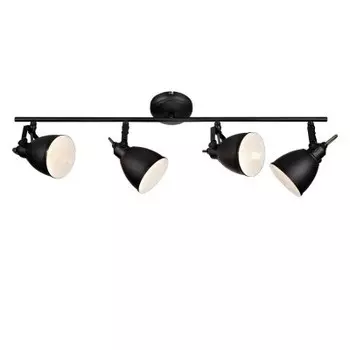 Светильник Markslojd 105816 FJ?LLBACKA Ceiling Bar 4L Black Matt