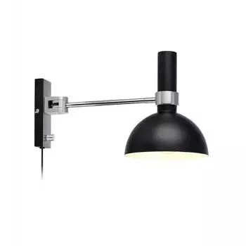 Светильник бра Markslojd 106853 LARRY wall black/brass