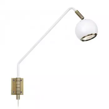 Светильник Markslojd 106872 COCO wall white/AB