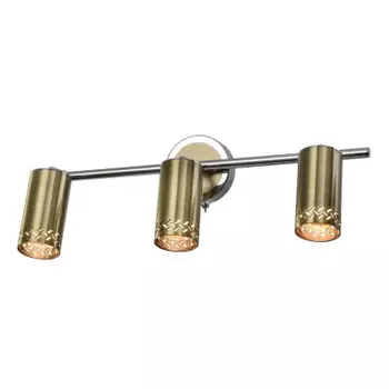 Светильник настенно-потолочный спот Rivoli Alosia 7019-703 3 * GU10 25 Вт поворотный с выключателем