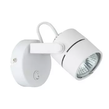 Светильник настенный поворотный с выключателем Arte lamp A1310AP-1WH LENTE