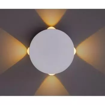 Светильник настенный Arte lamp A1525AP-1WH TAMBURELLO