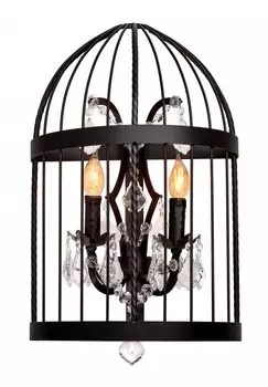 Светильник настенный бра Loft it LOFT1891W Vintage birdcage