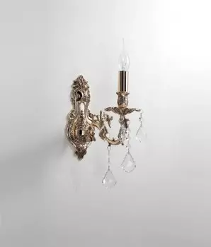 Светильник настенный бра Lucia Tucci BARLETTA W122.1 Coffe gold