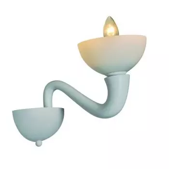 Светильник настенный Divinare 7091/01 AP-1 BIANCA-NERO