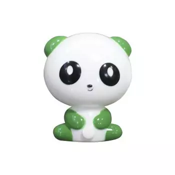 Светильник-ночник ПАНДА зеленый w10,5*9 Led 0,6W 4000К Kink light 74108,07