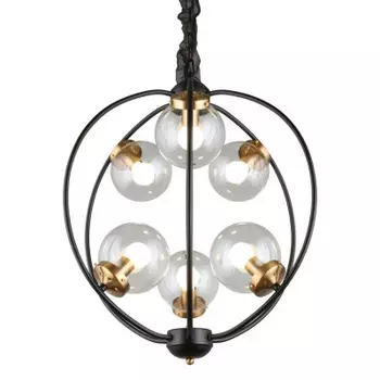 Люстра подвесная Omnilux OML-94503-06 Serrano