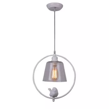 Светильник подвесной с птичкой Arte lamp A4289SP-1WH Passero