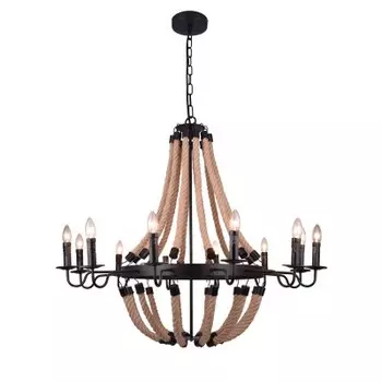 Светильник подвесной Arte lamp A8956LM-12BK Marsiglia