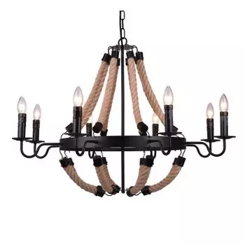 Светильник подвесной Arte lamp A8956LM-8BK Marsiglia