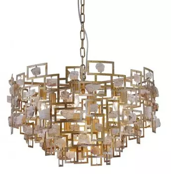 Светильник подвесной Crystal lux DIEGO SP9 D600 GOLD 1580/209