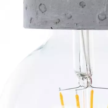Светильник подвесной на 1 лампу бетонный Arte Lamp A4321SP-1GY