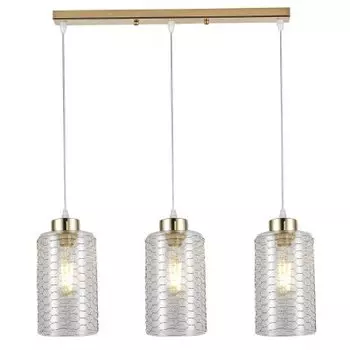 Светильник подвесной (подвес) Rivoli Malice 9124-203 3 х Е27 40 Вт модерн потолочный