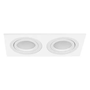 Светильник встраиваемый двойной Arte lamp A2168PL-2WH TARF 2*GU10