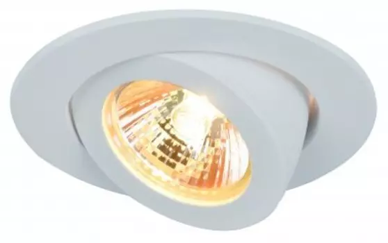 Светильник встраиваемый GU10 Arte lamp A4009PL-1WH ACCENTO