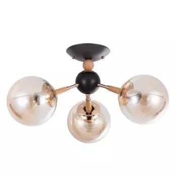 Светильник потолочный Arte lamp A4485PL-3BK BOSTON