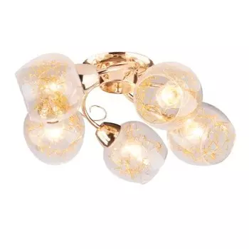 Светильник потолочный Arte lamp A5006PL-5GO Serpentina