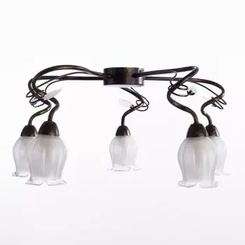 Люстра потолочная ковка Arte lamp A7449PL-5BR GLAMORE