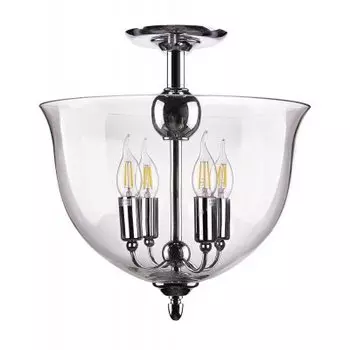 Светильник потолочный ATLAS PL4 CHROME (1150/104) Crystal lux