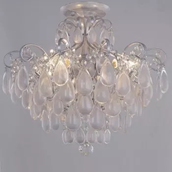 Светильник потолочный Crystal lux SEVILIA PL4 SILVER 2941/104