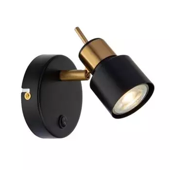 Светильник поворотный Arte Lamp A1906AP-1BK ALMACH