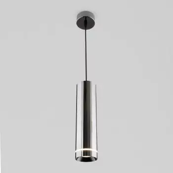 Светильник светодиодный DLR023 12W 4200K Черный жемчуг