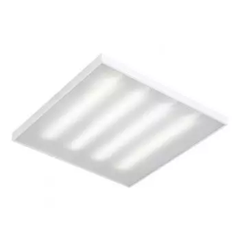 Светильник светодиодный Gauss IP20 595*595*19мм 36W 2900lm 4000K офисный призматический с выведеным кабелем (842123227)