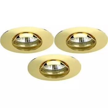 Светильник встраиваемый Arte lamp A2109PL-3GO Saturn (3шт)
