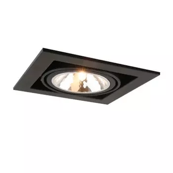 Светильник встраиваемый Arte lamp A5949PL-1BK CARDANI SEMPLICE