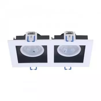 Светильник встраиваемый двойной 2*10Вт 3000К Arte lamp A2910PL-2WH GRADO