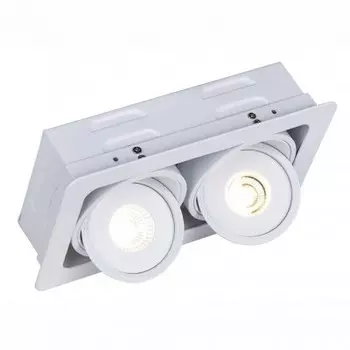 Светильник встраиваемый двойной Arte lamp A3007PL-2WH STUDIO