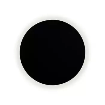 Светильник ЗАТМЕНИЕ черный d25 h4,5 Led 9W (4000K) Kink light 2202,19