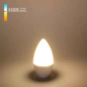 Светодиодная лампа "Свеча" C37 6W 4200K E14 BLE1422 Электростандарт