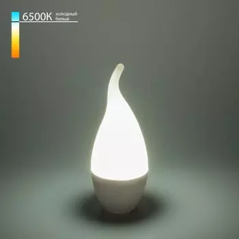 Светодиодная лампа "Свеча на ветру" CA37 6W 6500K E14 BLE1420 Электростандарт