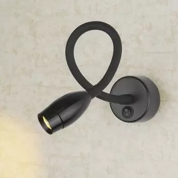 Светодиодный светильник с гибким основанием MRL LED 1020 черный Электростандарт