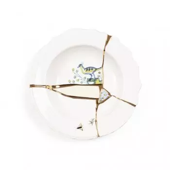 Тарелка глубокая Kintsugi 9621 Seletti