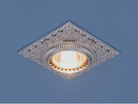 Точечный светильник для подвесных, натяжных и реечных потолков Электростандарт 4104 хром (CH)