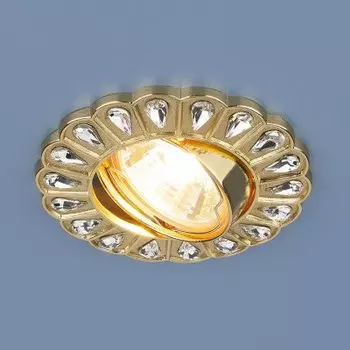 Точечный светильник Электростандарт 120078 MR16 GD золото