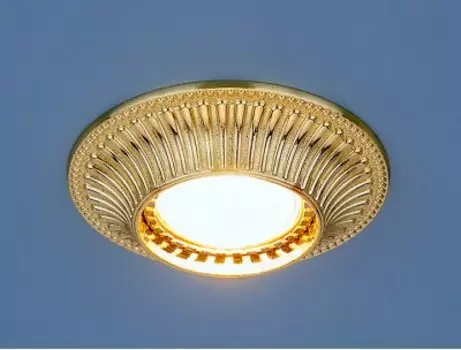 Точечный светильник Электростандарт 4101 золото (GD)