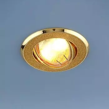 Точечный светильник Электростандарт 611A GD/T (золото блеск/золото)