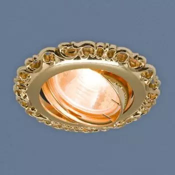 Точечный светильник Электростандарт 636 MR16 GD золото