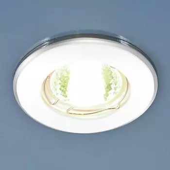 Точечный светильник Электростандарт 7002 MR16 WH/SL белый/серебро