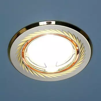 Точечный светильник Электростандарт 704A CX SN/G (сатин никель/золото)