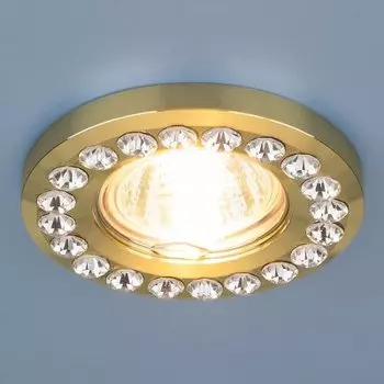 Точечный светильник Электростандарт 8331 MR16 GD/CL золото/прозрачный