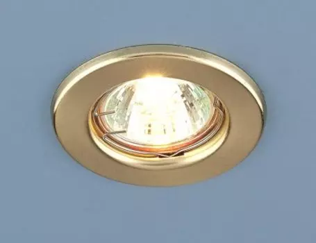 Точечный светильник Электростандарт 9210 SG (золото матовое)
