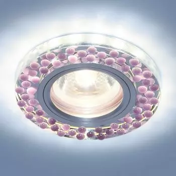 Точечный светодиодный светильник Электростандарт 2194 MR16 SL/VL зеркальный/фиолетовый