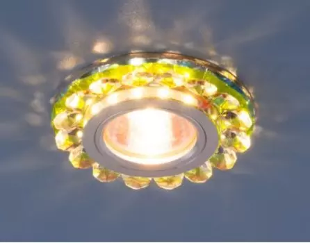 Точечный светодиодный светильник с хрусталем Elektrostandard 6036 MR16 MLT мульти